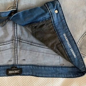 Zanerobe sharpshot denimo stretch fit jeans size 34